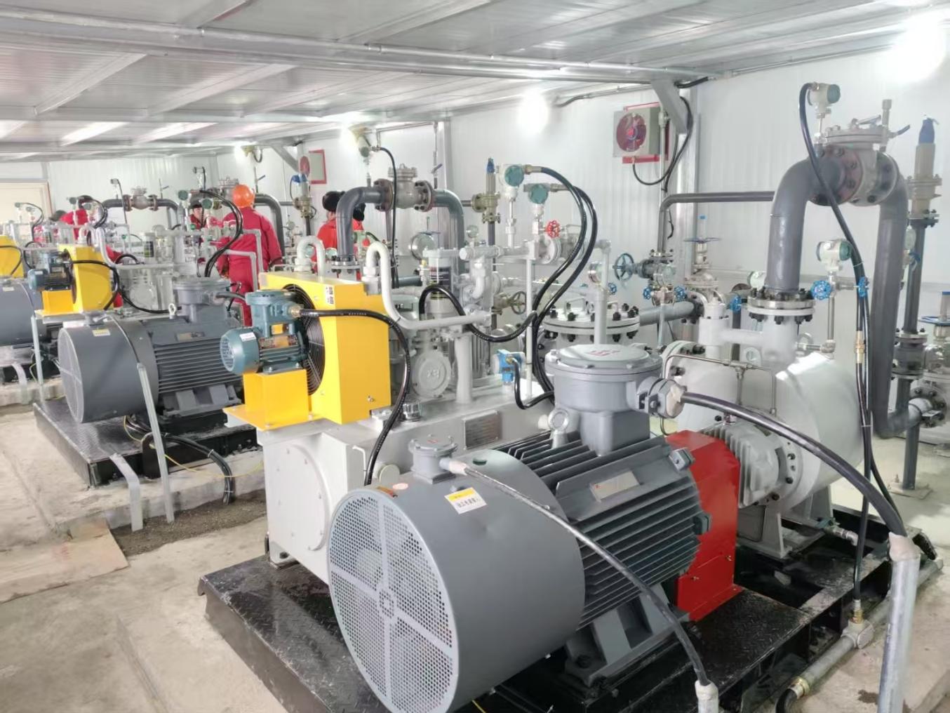 Twin-Screw Multiphase Pump Skid Series