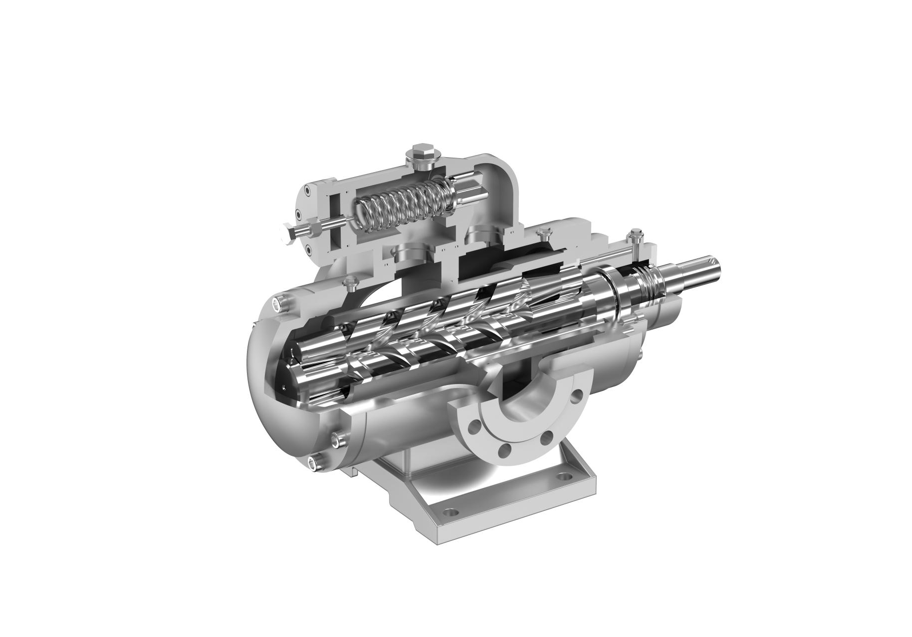 Triple screw pump - T3S serials