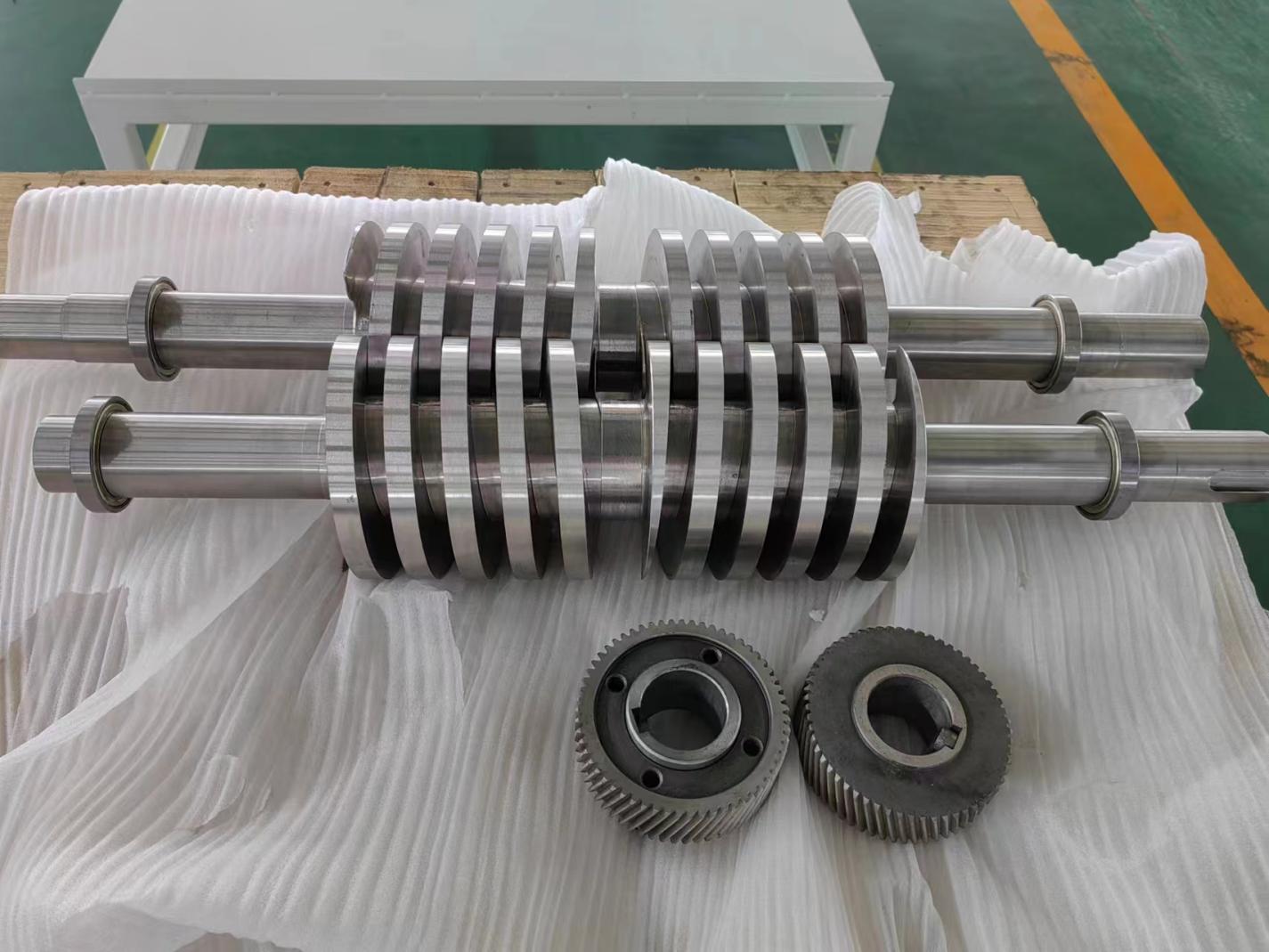 Spare parts of twin screw pumps